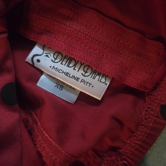 Red Polka Dot Dress - Picture 3 of 3